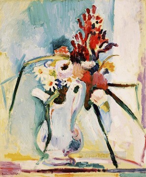 Fauvismo Painting - Flores en una jarra Fauvismo